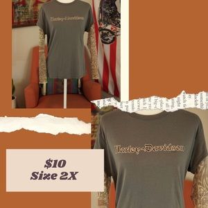Harley Davidson Tattoo Sleeve Shirt